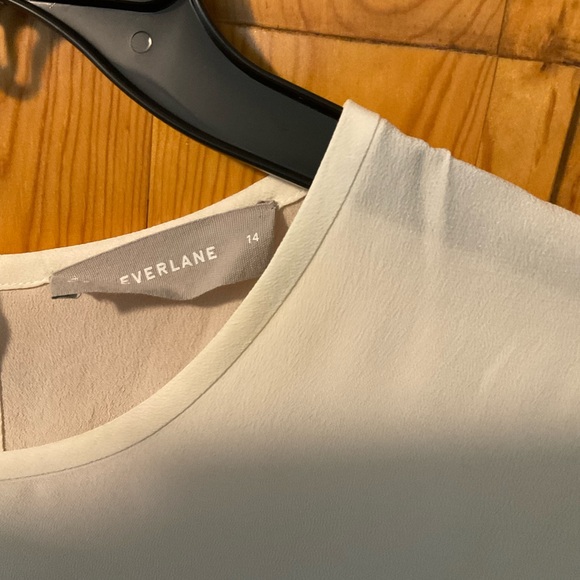 Women's Everlane - Silk Square Muscle Top - Sz14 - Picture 5 of 6